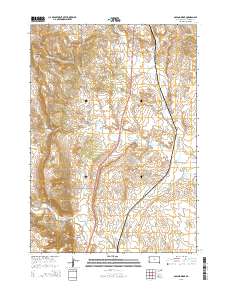 Boland Ridge 2015 topographic map thumbnail
