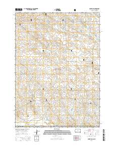 Crowe Dam 2015 topographic map thumbnail