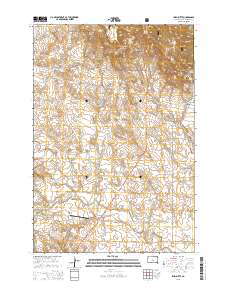 Irish Butte 2015 topographic map thumbnail