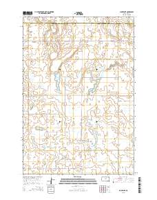 Clark Lake 2015 topographic map thumbnail