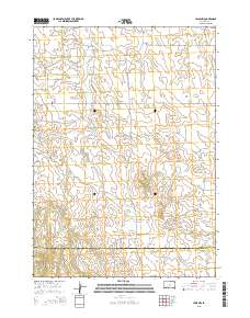 Hisle NW 2015 topographic map thumbnail