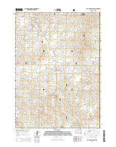 Hay Canyon Butte 2015 topographic map thumbnail