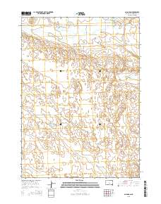 Allan Dam 2015 topographic map thumbnail