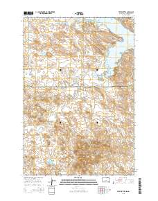 Tepee Buttes 2015 topographic map thumbnail