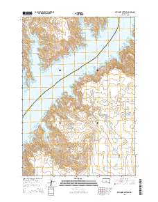 Artichoke Butte SW 2015 topographic map thumbnail