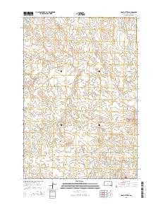 Bams Butte SE 2015 topographic map thumbnail
