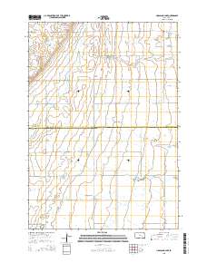 Hoagland Lake 2015 topographic map thumbnail