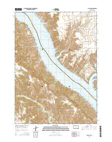 Lucas SE 2015 topographic map thumbnail