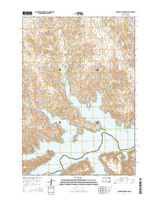 Rousseau Creek SW 2015 topographic map thumbnail