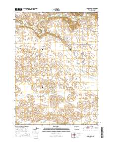 Spring Creek 2015 topographic map thumbnail