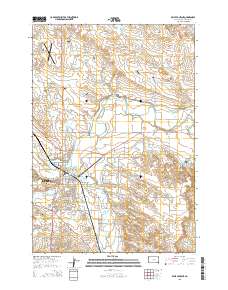 Belle Fourche 2015 topographic map thumbnail