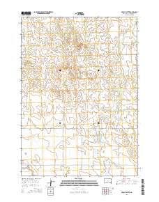 Brushy Butte 2015 topographic map thumbnail