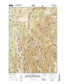 Cicero Peak 2015 topographic map thumbnail