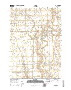 Blunt NE 2015 topographic map thumbnail