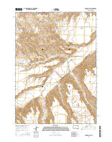 Brennan Flat 2015 topographic map thumbnail