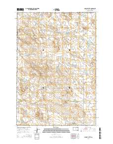 Chimney Butte 2015 topographic map thumbnail