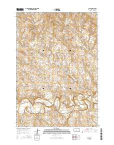 Bixby 2015 topographic map thumbnail