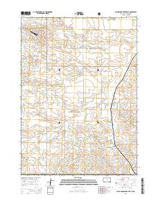 Black Banks Creek East 2015 topographic map thumbnail
