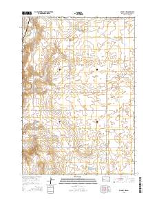 De Grey NW 2015 topographic map thumbnail
