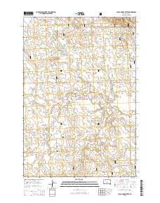 Black Horse Butte 2015 topographic map thumbnail