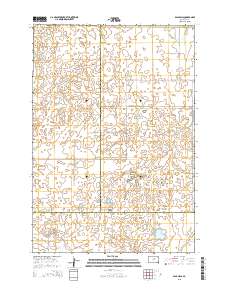 Bald Hills 2015 topographic map thumbnail