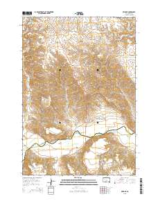 Bridger 2015 topographic map thumbnail