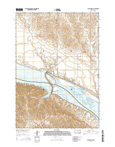 Big Bend Dam 2015 topographic map thumbnail