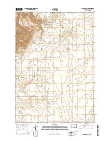 Artichoke Butte 2015 topographic map thumbnail
