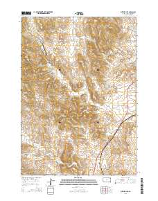 Butcher Hill 2015 topographic map thumbnail