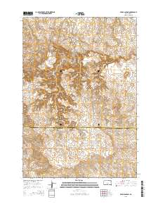 Cedar Canyon 2015 topographic map thumbnail
