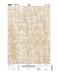 Canova East 2015 topographic map thumbnail