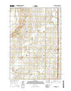 Brookings NE 2015 topographic map thumbnail