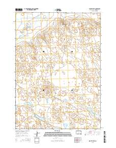 Ecoffey Lake 2015 topographic map thumbnail