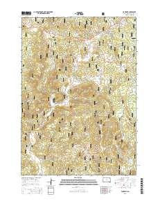 Fourmile 2015 topographic map thumbnail