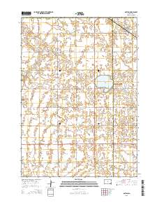 Dolton 2015 topographic map thumbnail