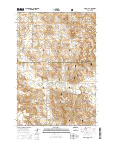 Cow Butte NE 2015 topographic map thumbnail