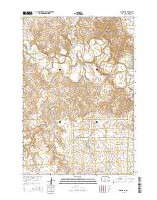 Dupree NE 2015 topographic map thumbnail