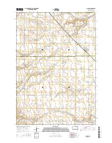 Corona 2015 topographic map thumbnail