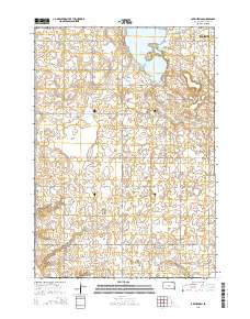 Lake Herman 2015 topographic map thumbnail