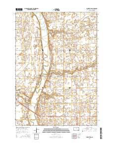 Forestburg 2015 topographic map thumbnail