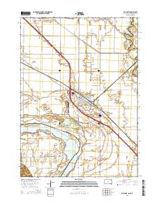 Elk Point 2015 topographic map thumbnail