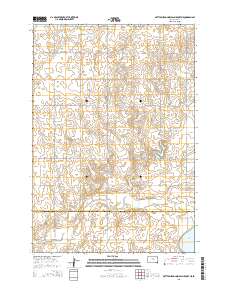 Gettysburg Municipal Airport NE 2015 topographic map thumbnail