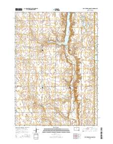 East Vermillion Lake 2015 topographic map thumbnail