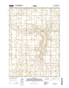 Corsica Lake 2015 topographic map thumbnail