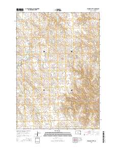 Standing Butte 2015 topographic map thumbnail
