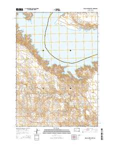 Willow Creek Butte 2015 topographic map thumbnail