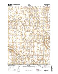 Wessington SE 2015 topographic map thumbnail