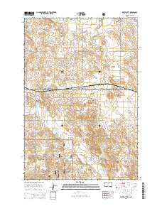 White Butte 2015 topographic map thumbnail
