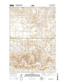Wolff Lake 2015 topographic map thumbnail