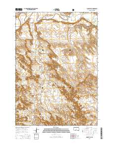 Wanblee NE 2015 topographic map thumbnail